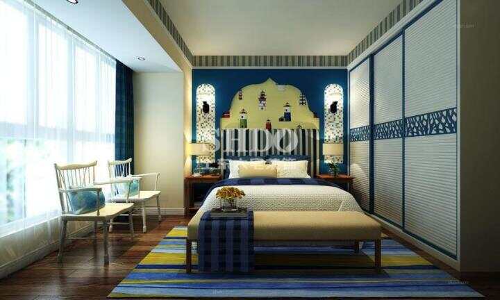 the Mediterranean style decoration