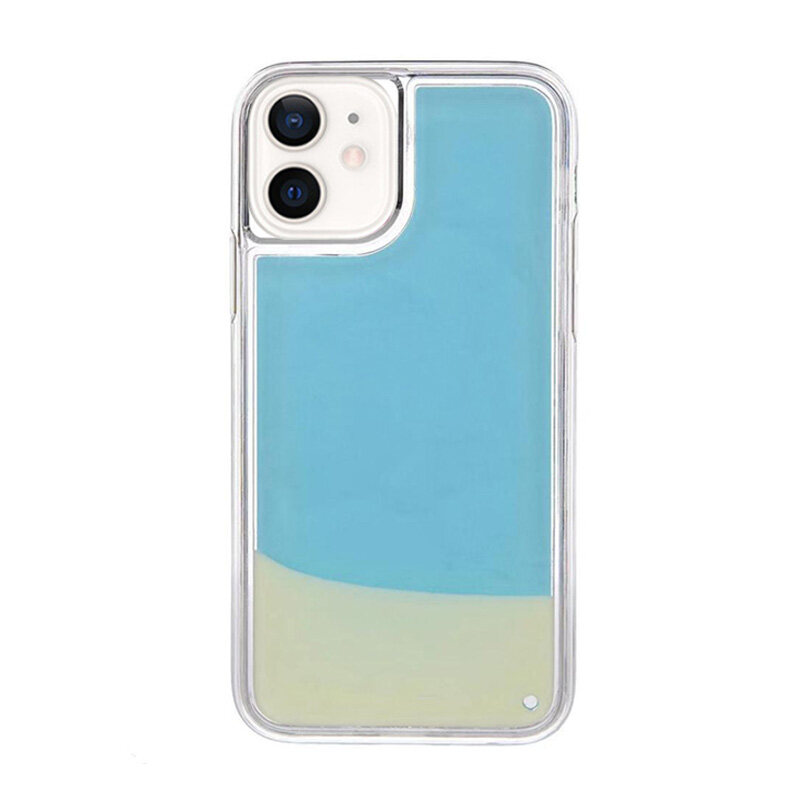 Estuche para teléfono Neon Sand Liquid para iPhone 12 mini, 12, 12 Pro, 12 Pro Max y otros iPhone