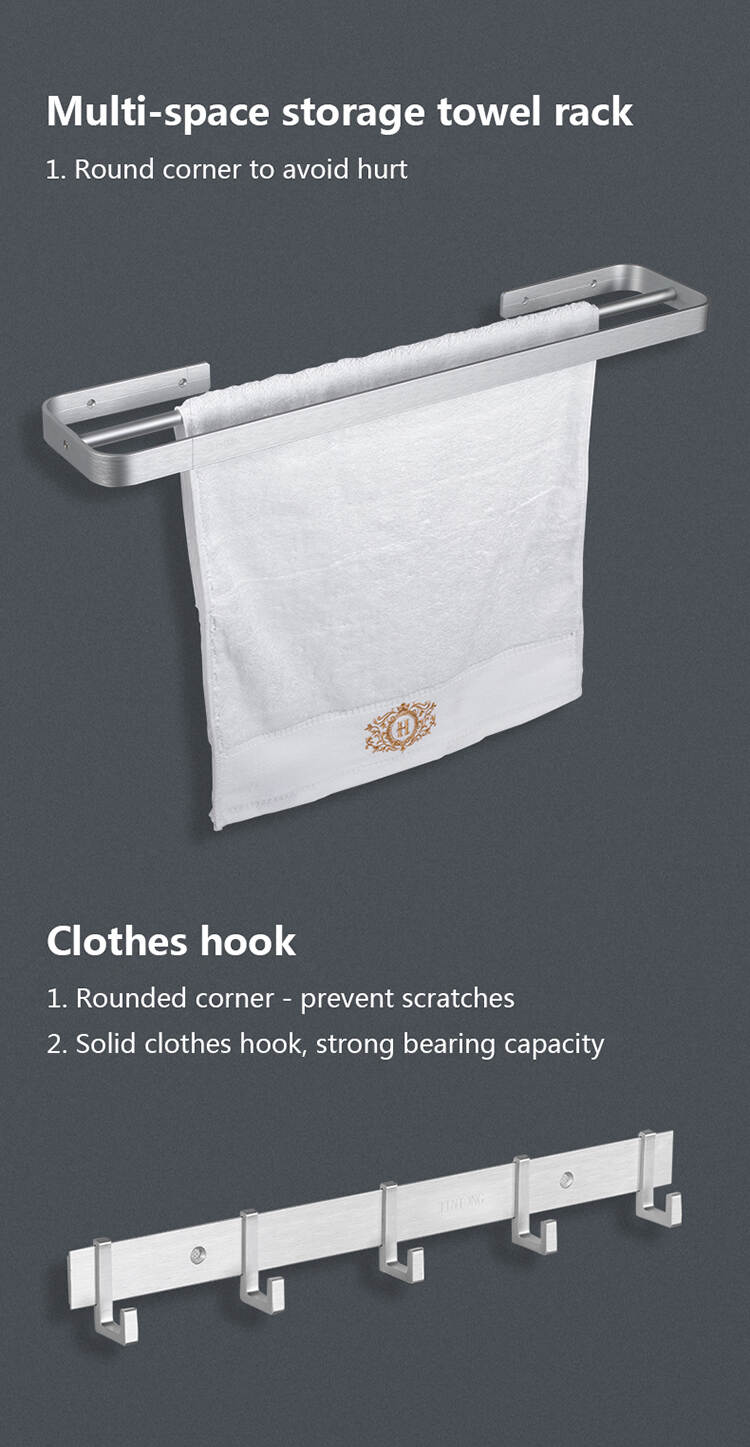 towel shelf with hooks