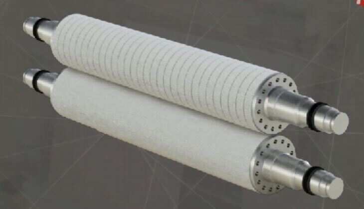 Periphery Heating Corrugating Roll