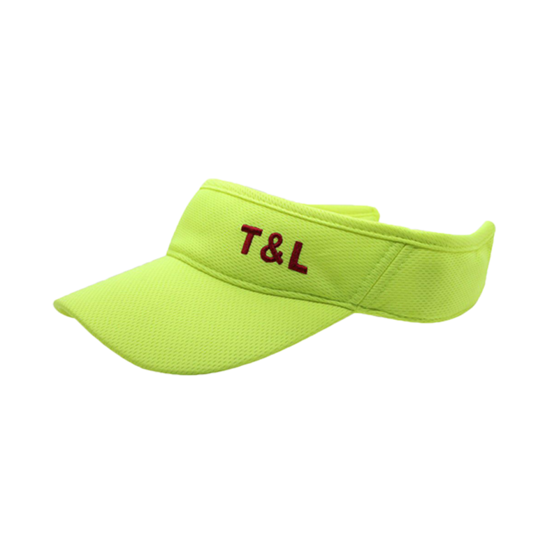 Elastic plain dry fit sport golf hat cap, embroidery running sun visor