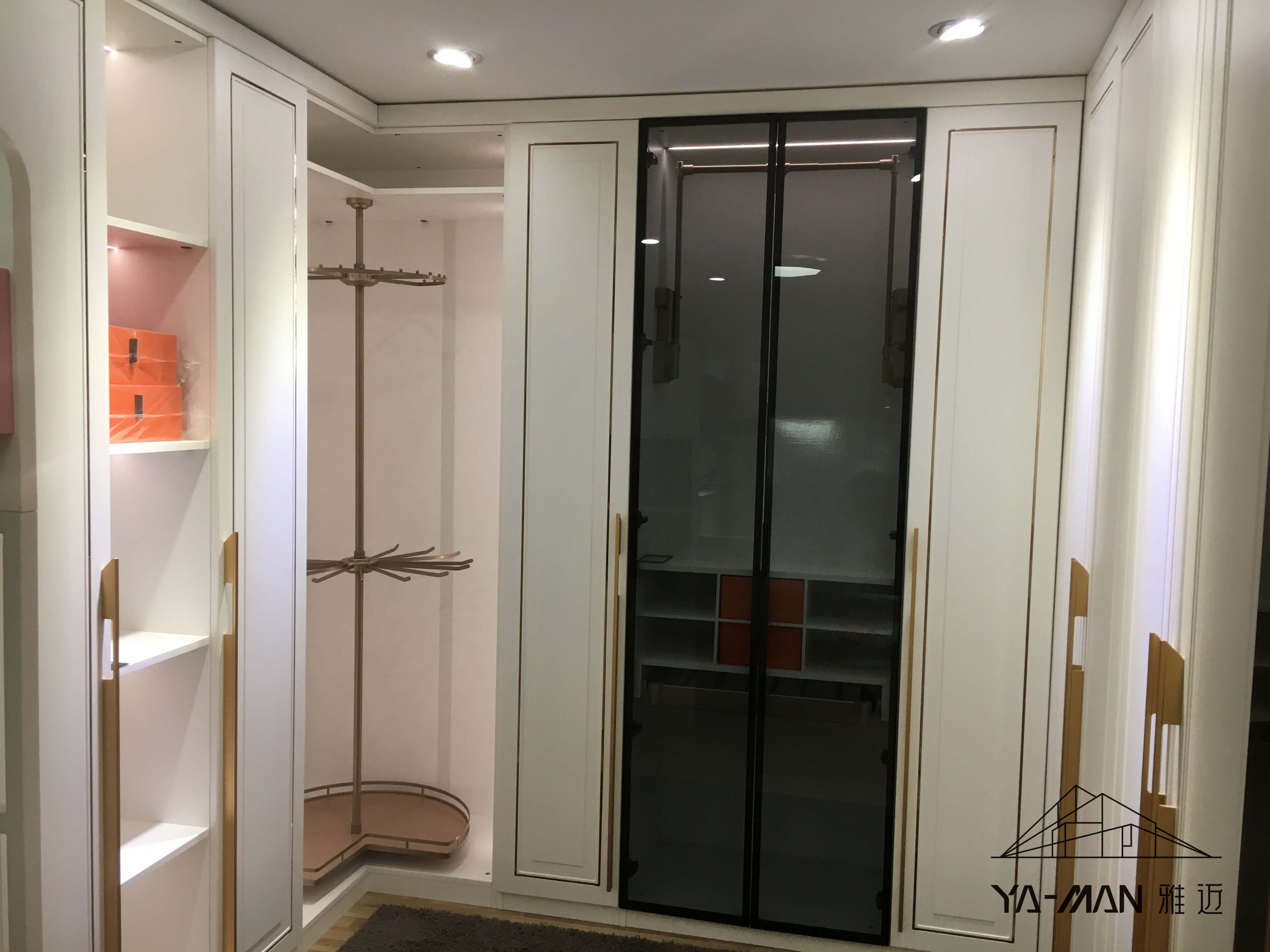 YAMAN Jane-European style open door wardrobe for WIC