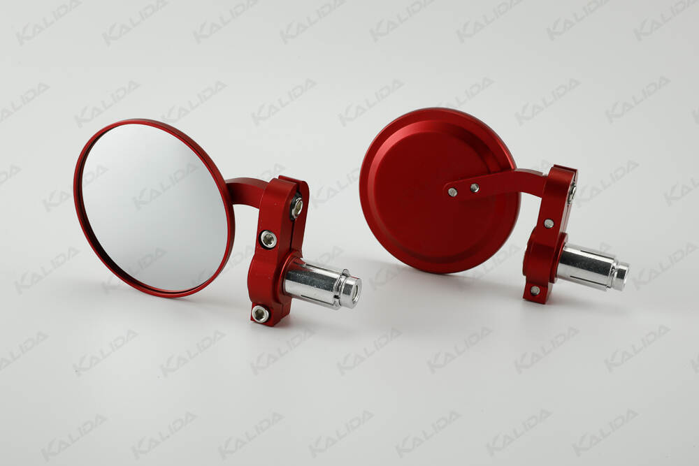 Red Motorcycle Rear View Mirror (R/L)