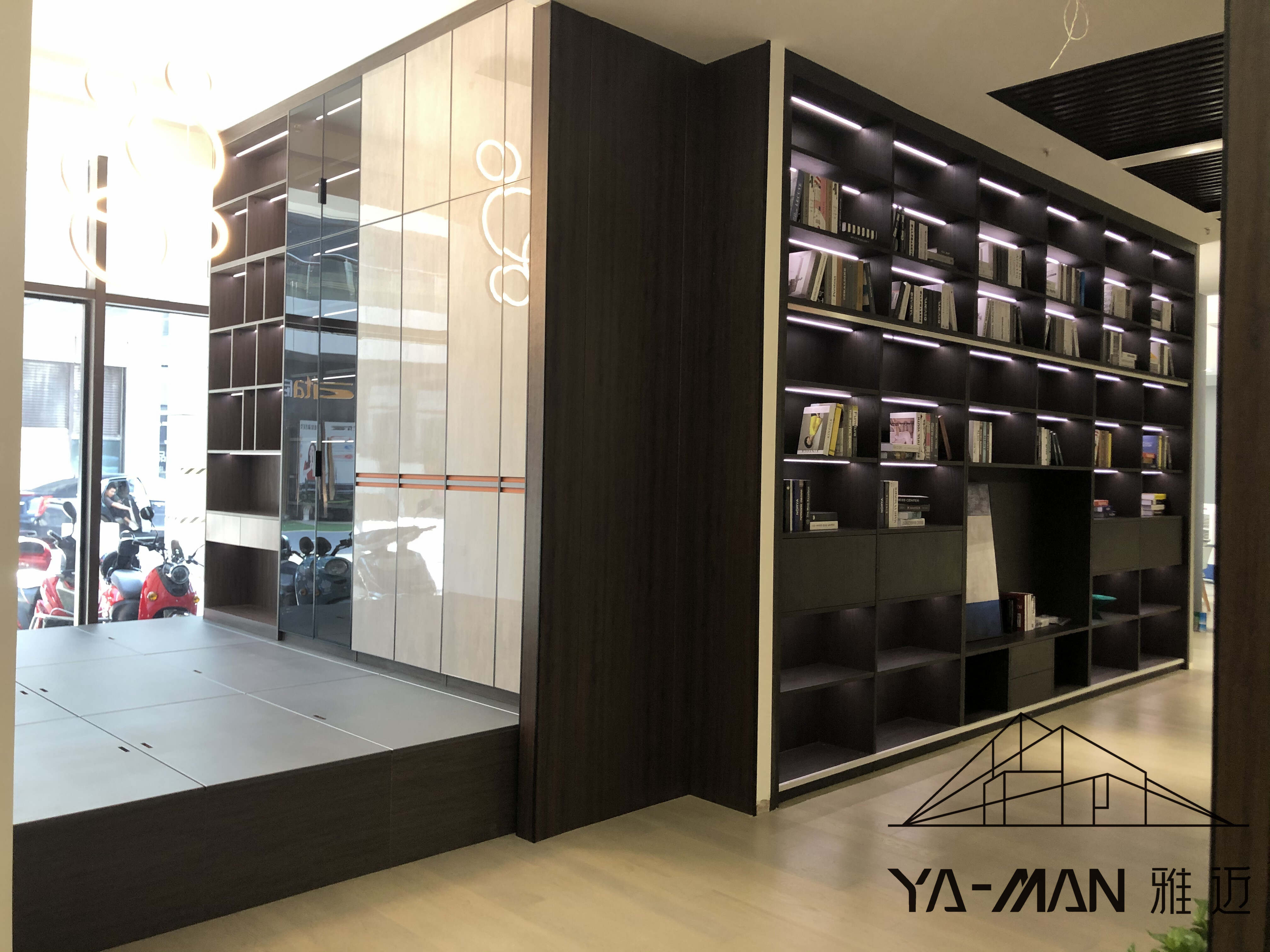 YAMAN TATAMI modular wardrobe with storage bed in ZHUJI shop