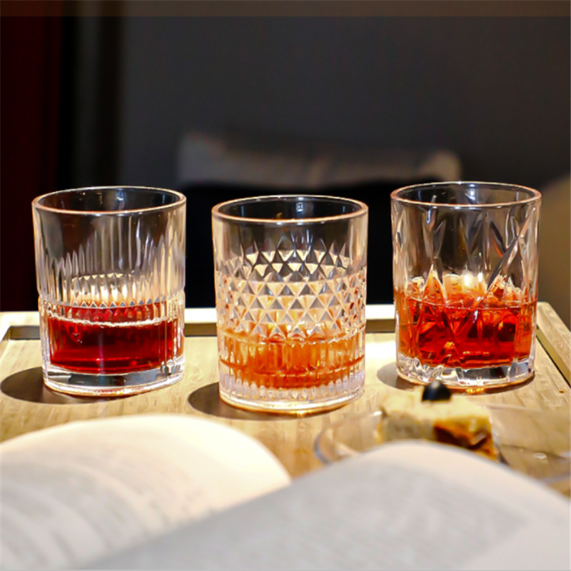 Crystal glass thickened water glass beer whiskey glass