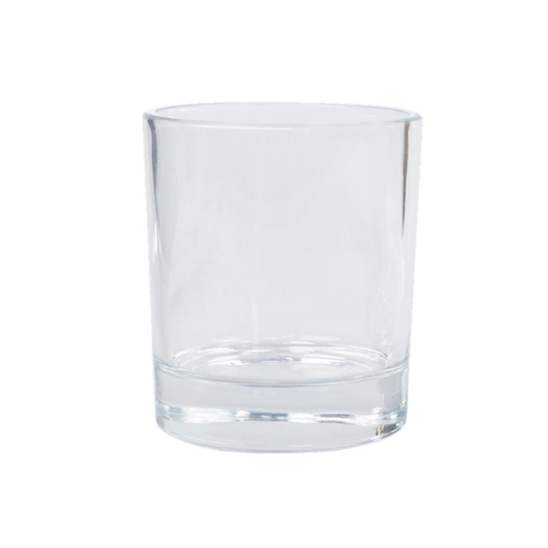 Creative glass home lead-free glass water cup flower tea cup whiskey glass