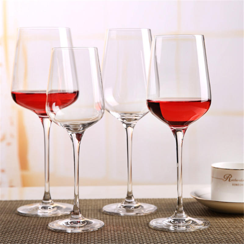 Crystal goblet one stretch red wine glass wine set