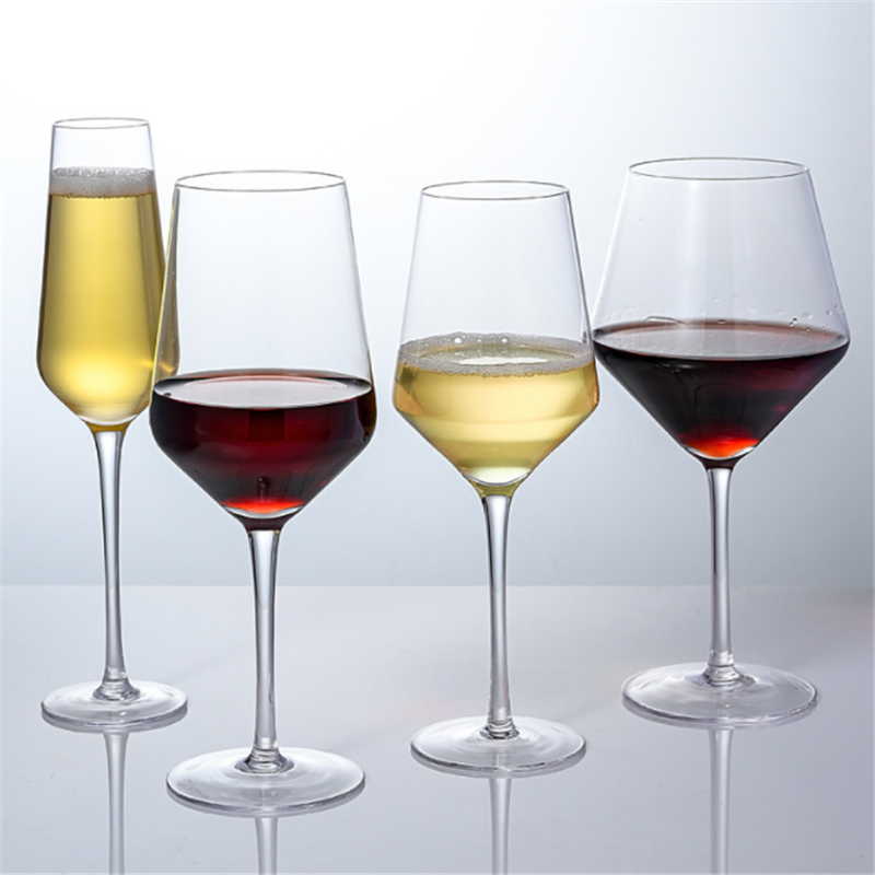 European style wine glass goblet crystal glass wine glass set