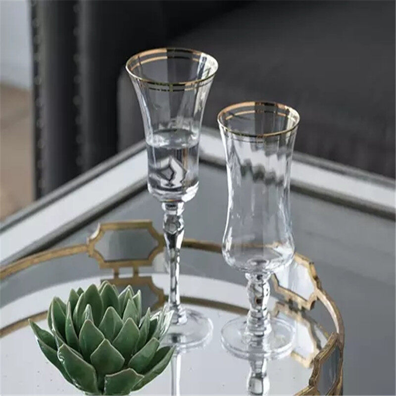 Creative Phnom Penh Glass Wine Glass Wedding Glass Cup Lead-Free Crystal Glass Goblet