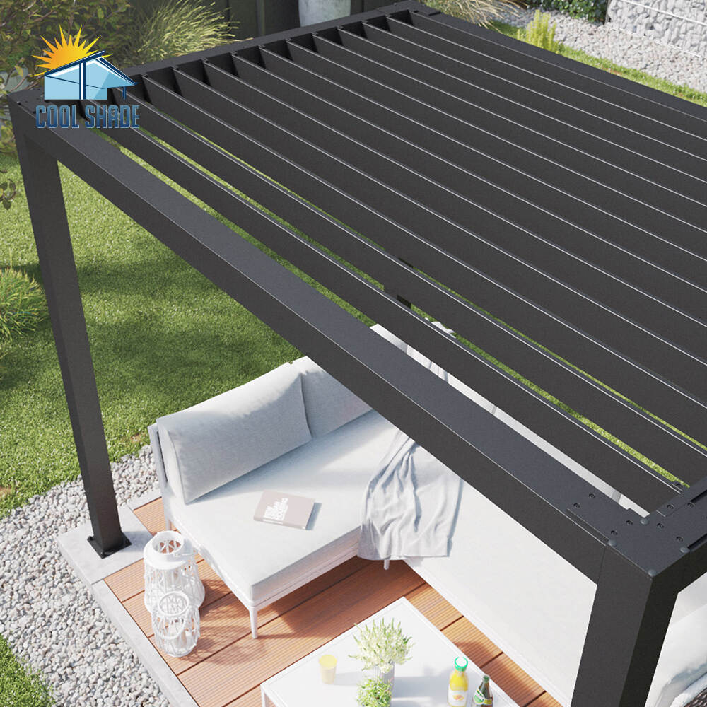 Sunshade Motorized Aluminum Outdoor Bioclimatic Pergola