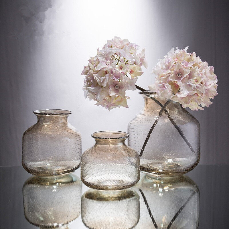 Creative Bubble Glass Vase Nordic Hydroponic Flower Arrangement Living Room Decoration Handicraft Decoration