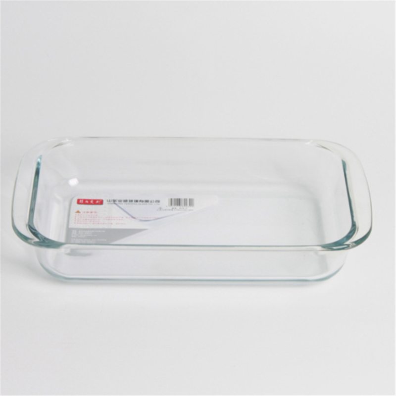 Tempered glass dinner plate