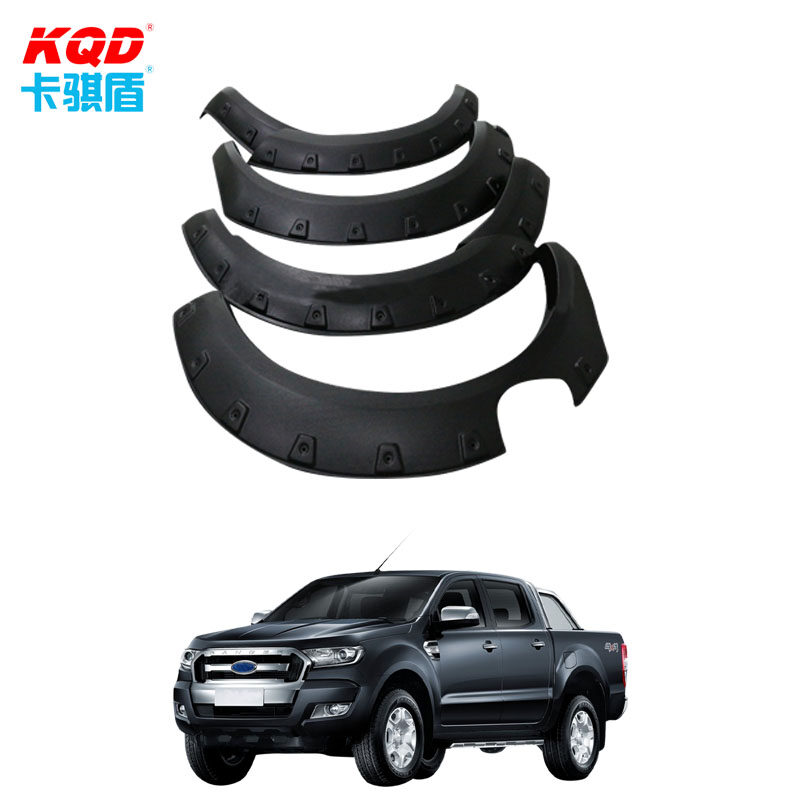 High quality off road wheel fender Car Exterior Accessories for Ford ranger 2015~2018