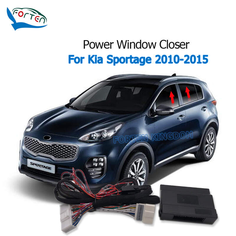 Kia Sportage 2010-2015 Car Automatic Intelligent Power Close Windows Closer Kit Module