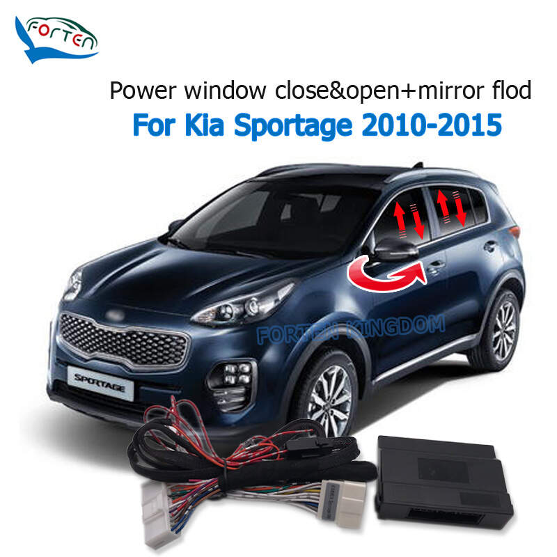 Kia Sportage 2010-2015 Car Side Rear View Mirror Folding And Auto Window Closer Open Kit Module