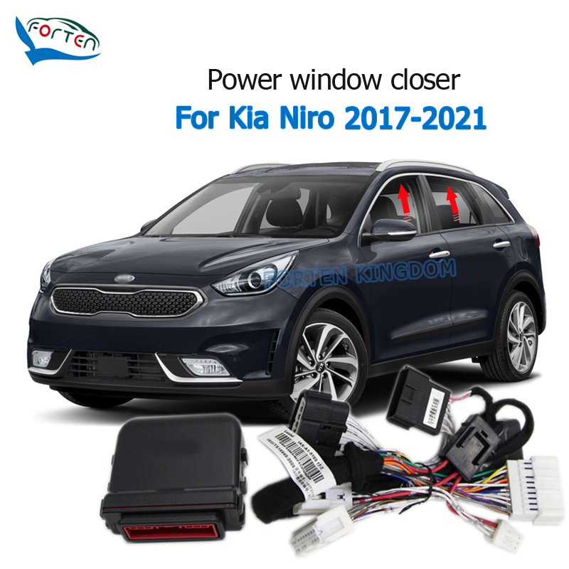 Kia Niro 2017-2021 Car Intelligent Power Close Window Closer Kit Module LHD