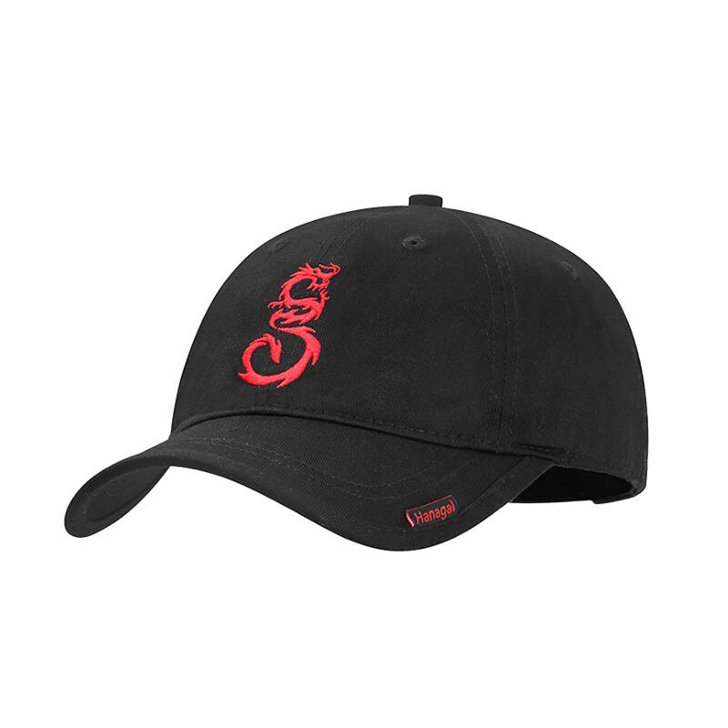 100% cotton fabric with flat embroidery baseball cap