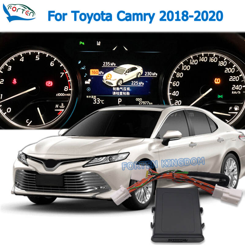 Toyota Camry 2018 2019 2020 TPMS Tire Digital LCD Display Auto Security Alarm Tyre Pressure