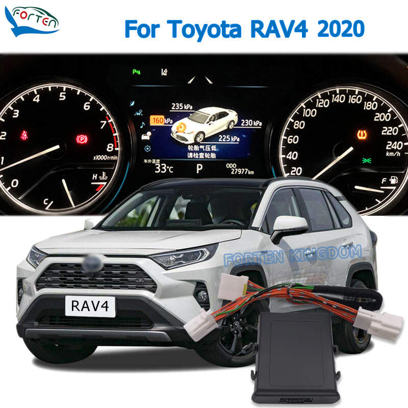 Toyota RAV 4 2020 TPMS Tire Digital LCD Display Auto Security Alarm Tyre Pressure