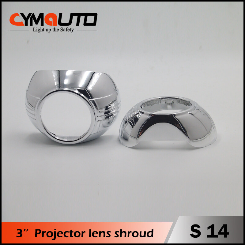 CYMAUTO 3inch projector shroud S14 projector lens mask