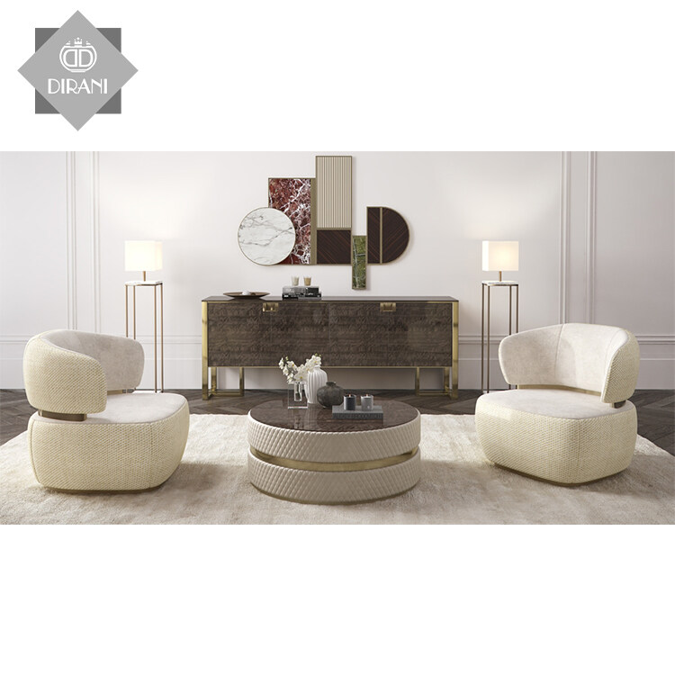 Round Modern Marble Coffee Table Manufacturer