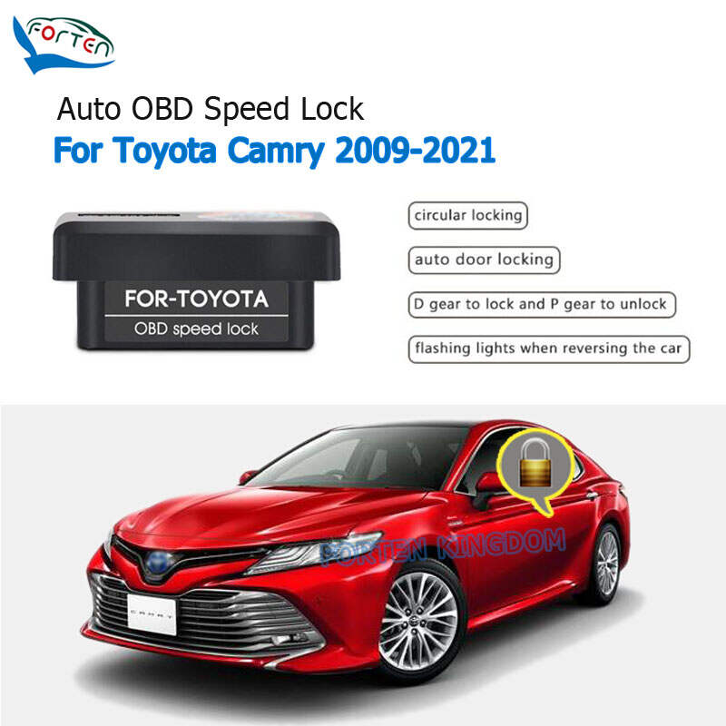 Toyota Camry 2009-2021 Car Auto Device 4 Door OBD Plug And Play Speed Lock & Unlock