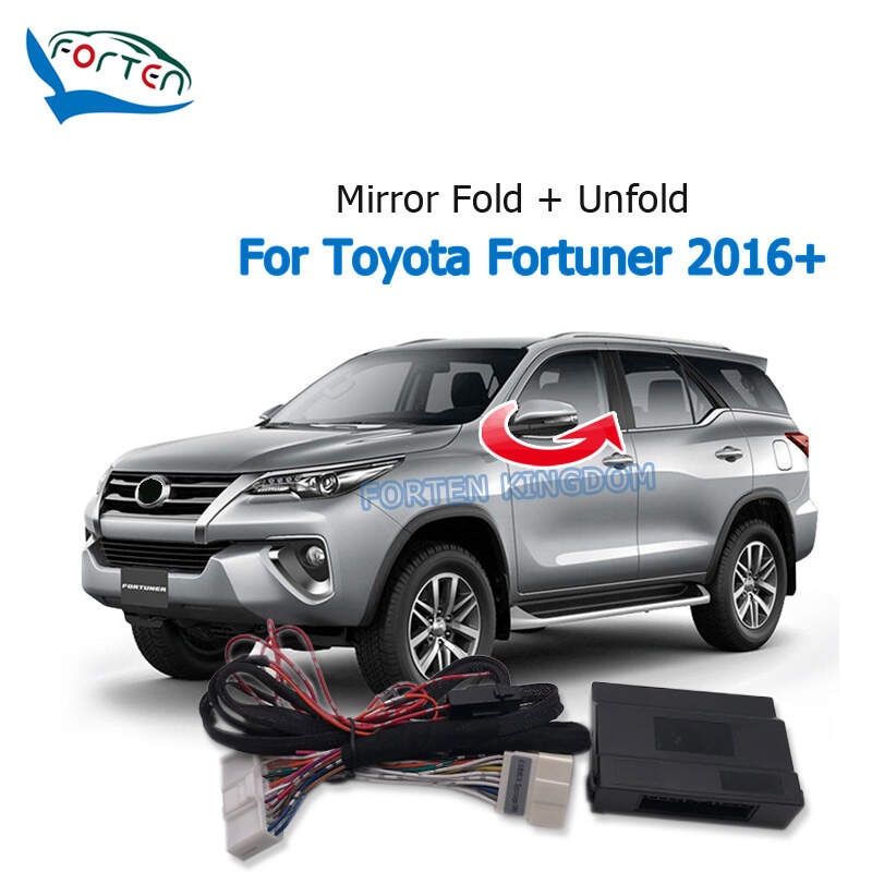 Car Side Auto Rear Mirror Folding System Module For Toyota Fortuner 2016-2020 Rear View Mirror Fold Unfold