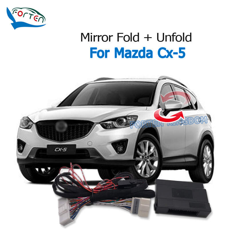 Car Side Auto Rear Mirror Folding System Module For Mazda Atenza CX-5 2014-2019 Rear View Mirror fold unfold plug and play