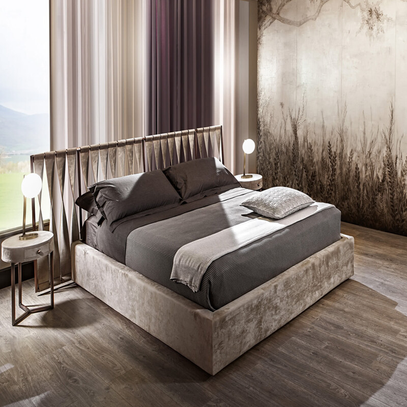 modern italian super king size bed