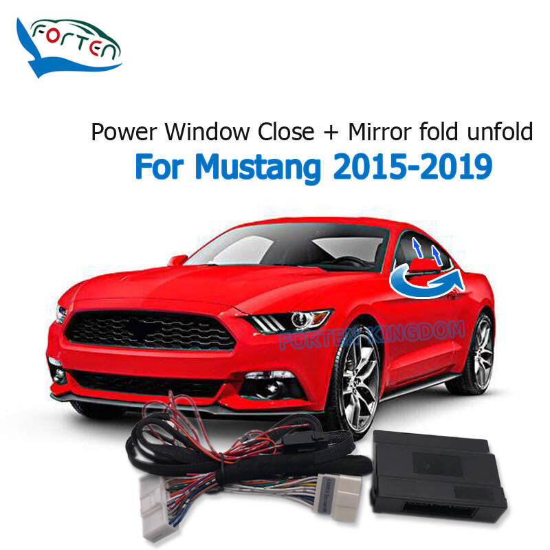 Mustang GT 2015-2019 Car Automatic window close and mirror folding unfold Module kit