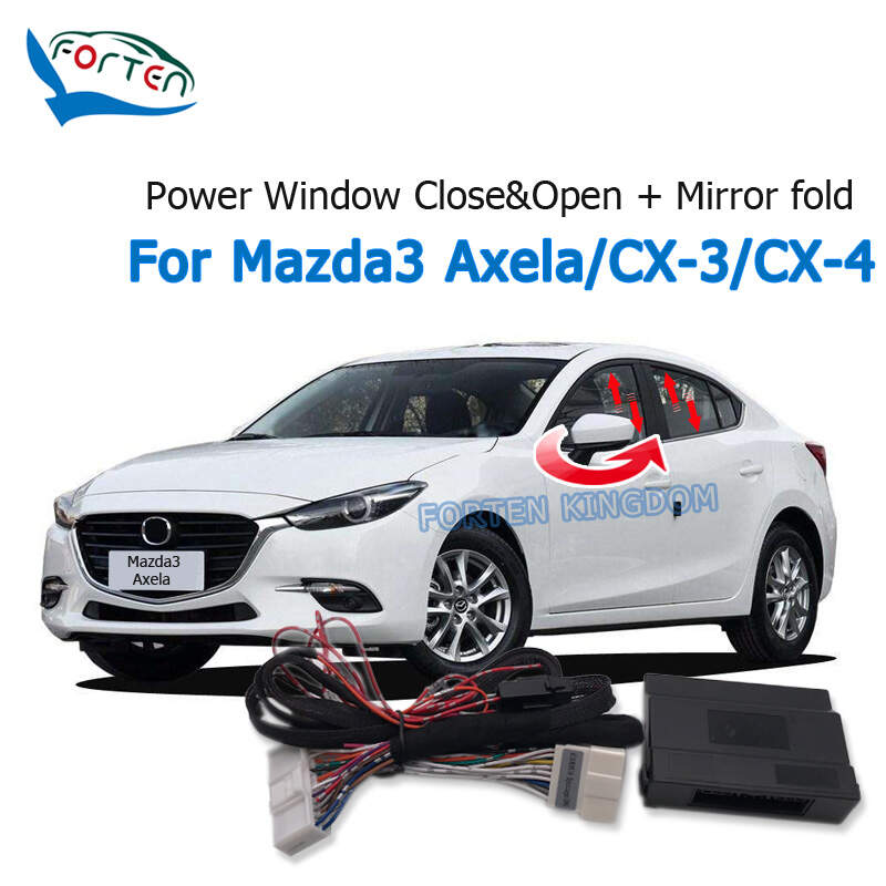 Mazda 3 CX-4 CX-3 Axela Mazda 2 2014-2019 Car Auto Window Closer & Open Side Mirror folder unfold Kit