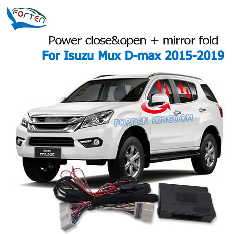 Isuzu Mux Mu-x D-max Dmax 2015-2019 RHD Car Side Rear View Mirror Folding And Auto Window Closer Open Kit Plug and play