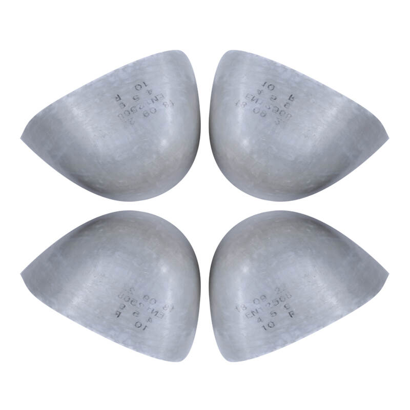 The newest design of fiberglass toe cap with strip for rubber boots