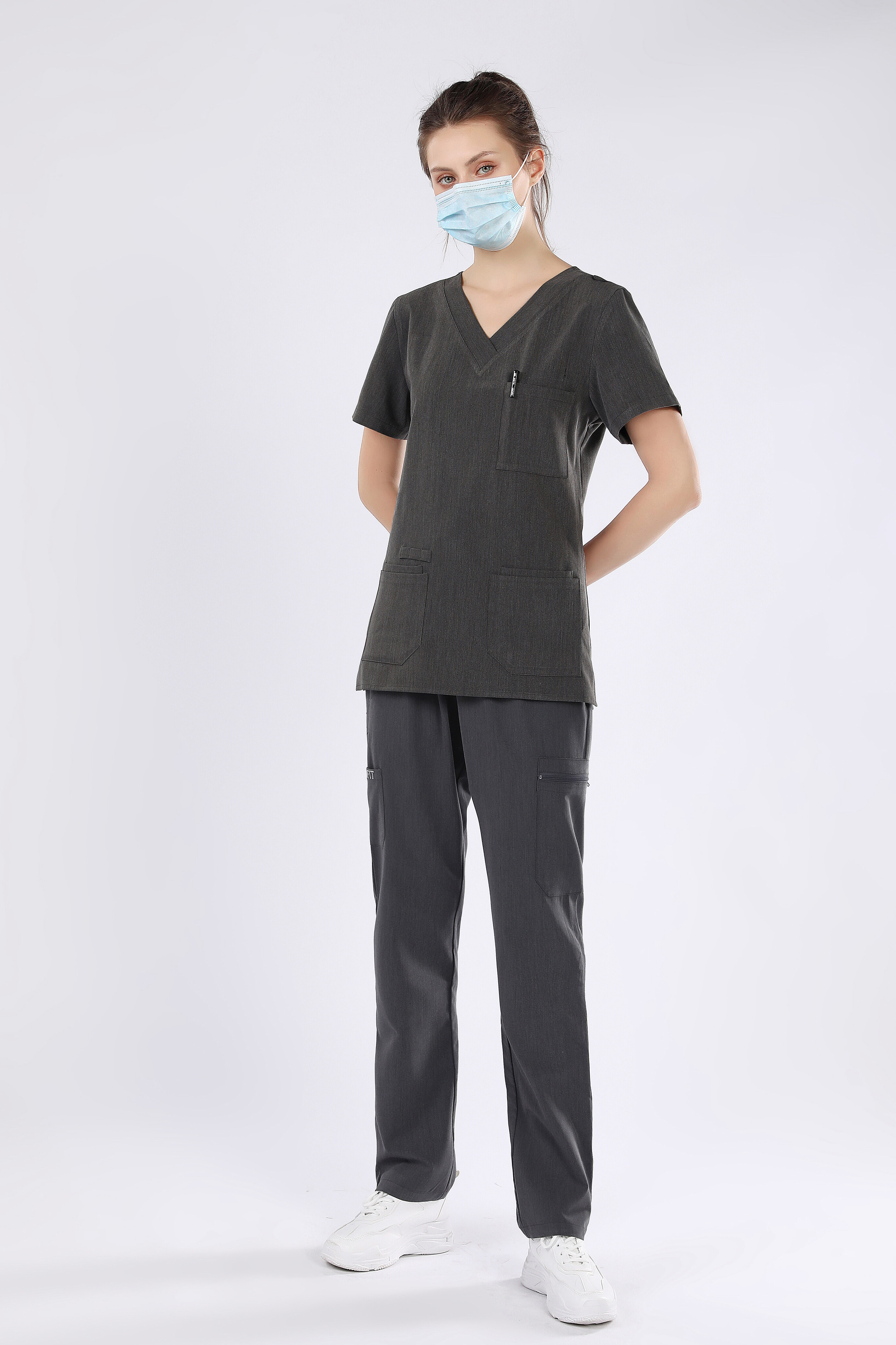 Wholesale Custom  Hospital Nurse Scrub Uniform Customized Designs Military Uniforms