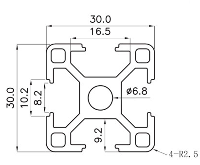3030 aluminum profile OEM Manufacturer,wholesale factory