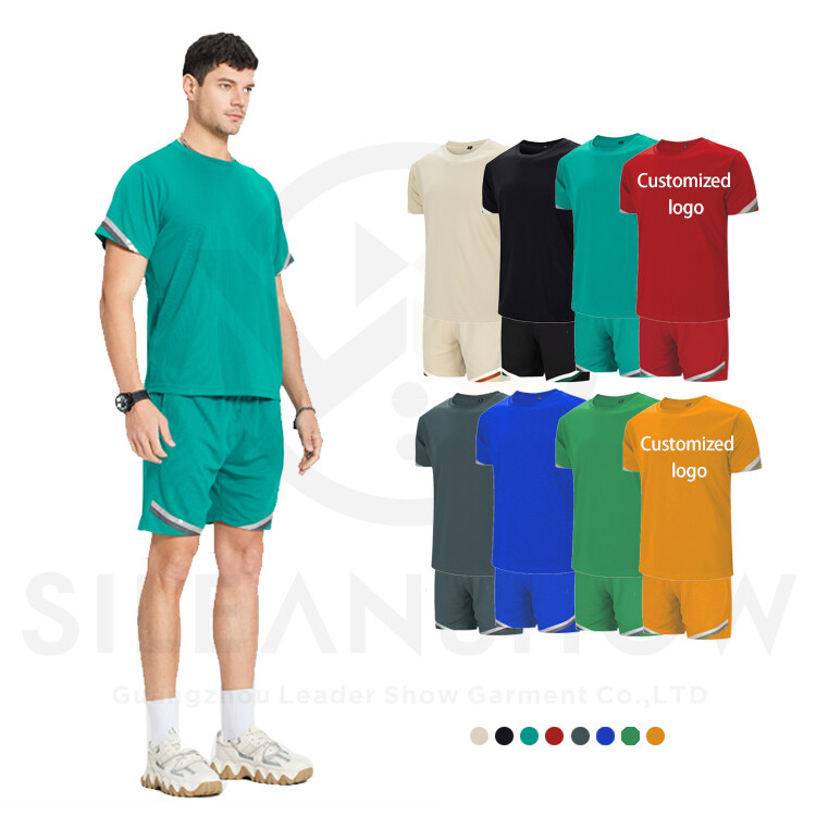 Summer Custom Men T Shirt and Shorts 2 Piece Sets