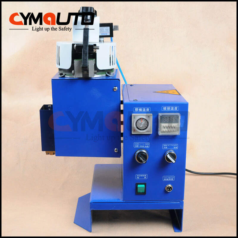 CYMAUTO auto headlight glue processing machine bixenon projector lens retrofit tool sealant melting machine