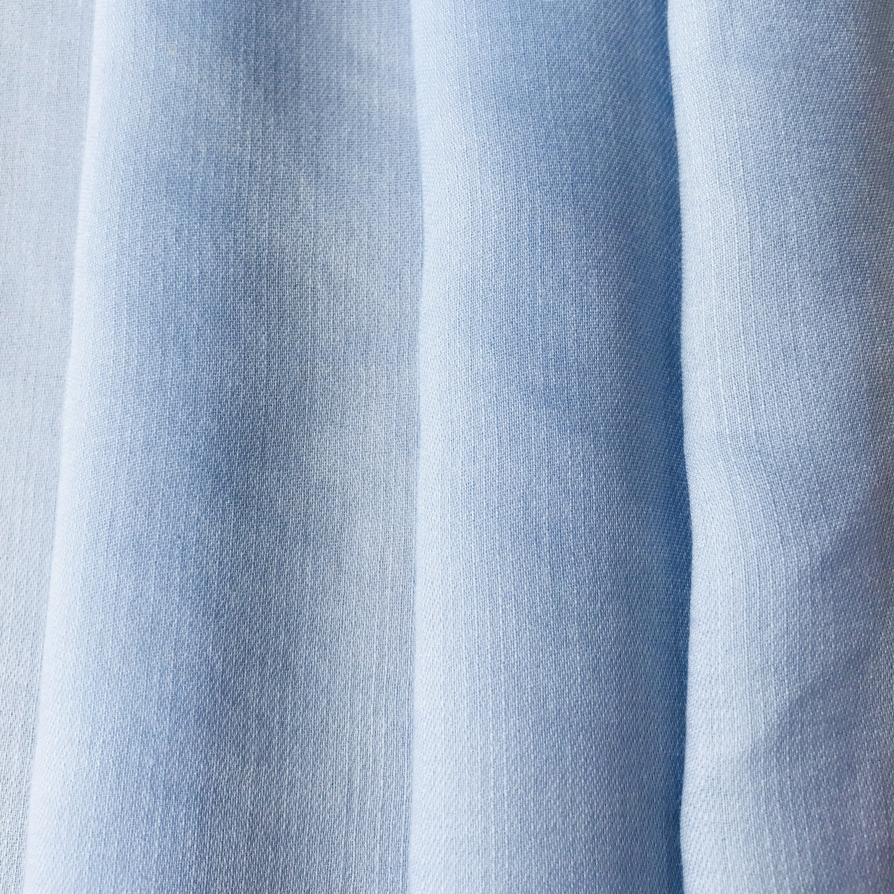 100% Polyester Fabric Blue (Remnant-55cmx165cm) Upholstery Fabric The Meter  Fabric Apparel Fabric Bridal Fabric
