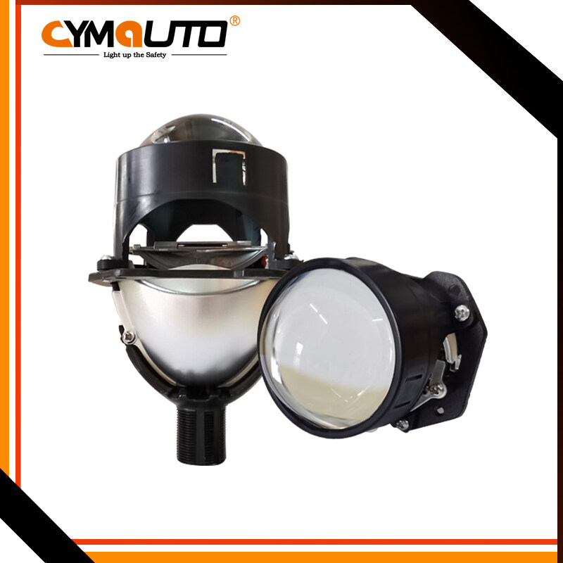 CYMAUTO 2.5" Bi LED Headlight 40W bi xenon led projector lens