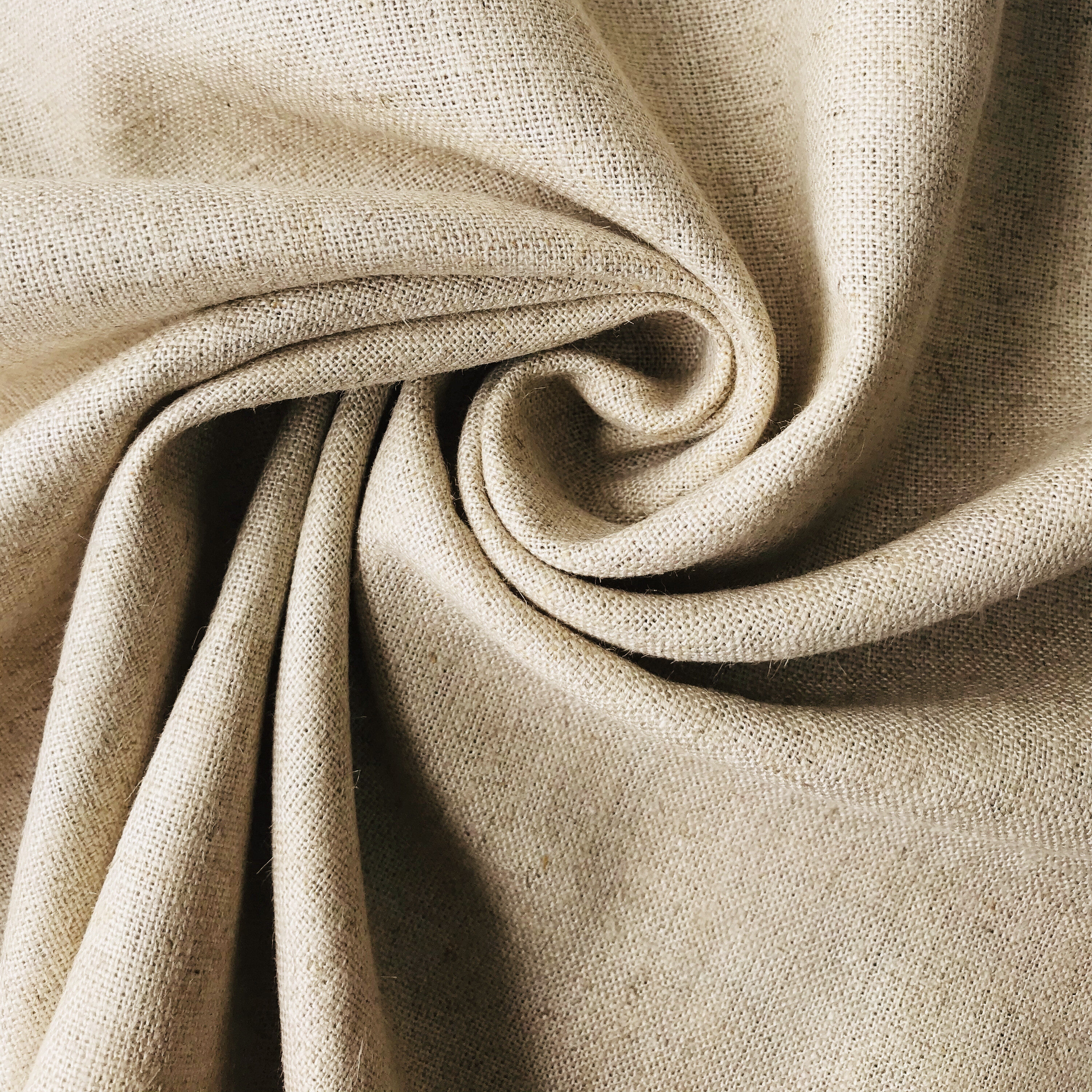 55%linen & 45%viscose Plain Fabric Natural Color 10S