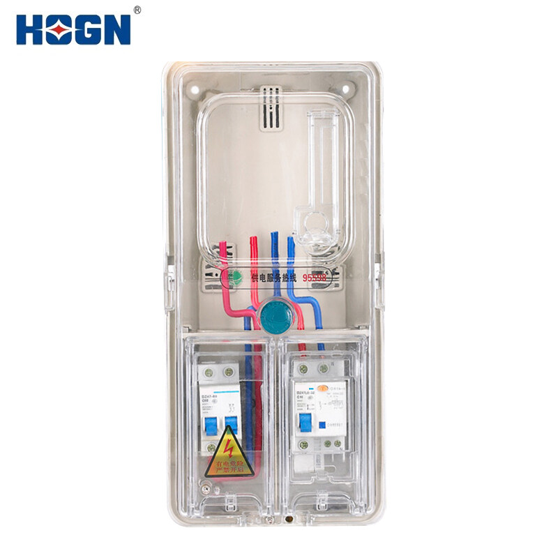 METER BOX FOR SINGLE PHASE ONE ELECTRONIC METER