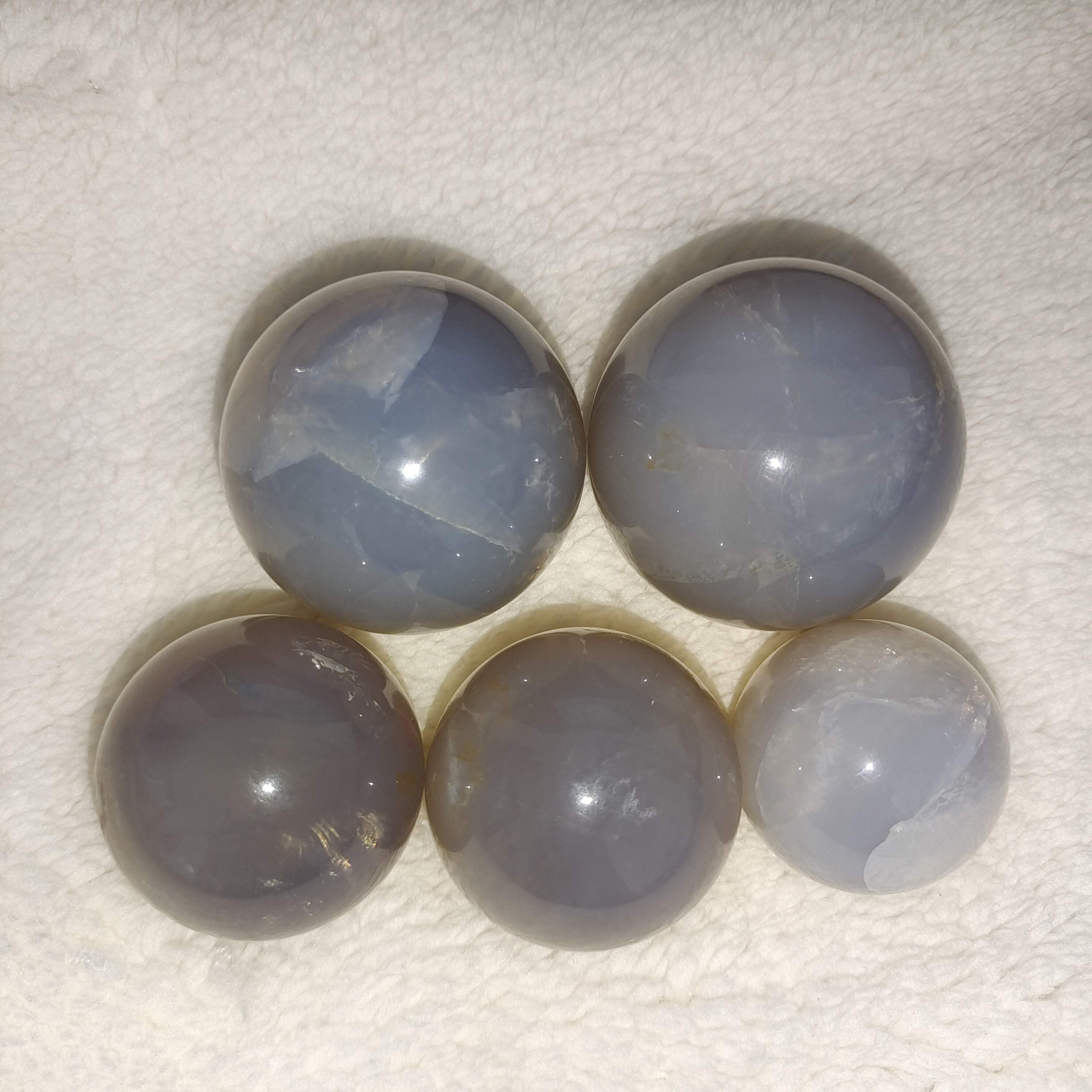 Blue Rose Quartz Sphere