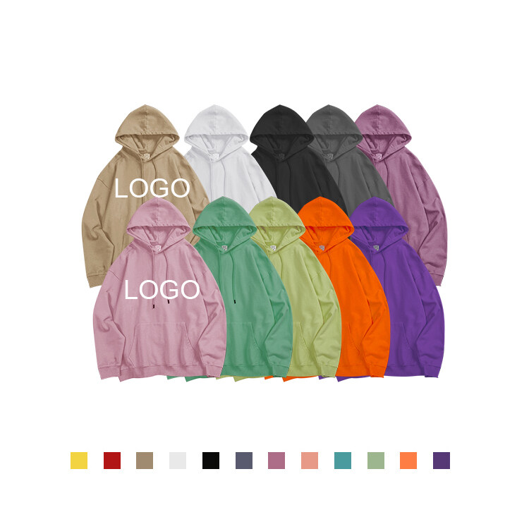 Ready to ship 360GSM Custom Pullover Oversized Casual Unisex Hoodie