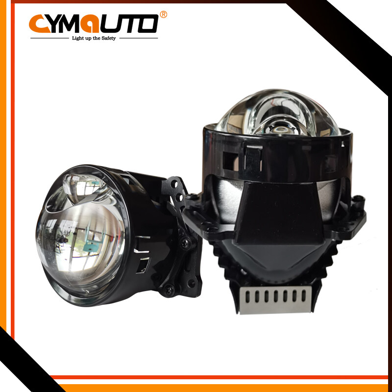 CYMAUTO manufacturer 3'' car headlight intelligent double lens bi led projector lens