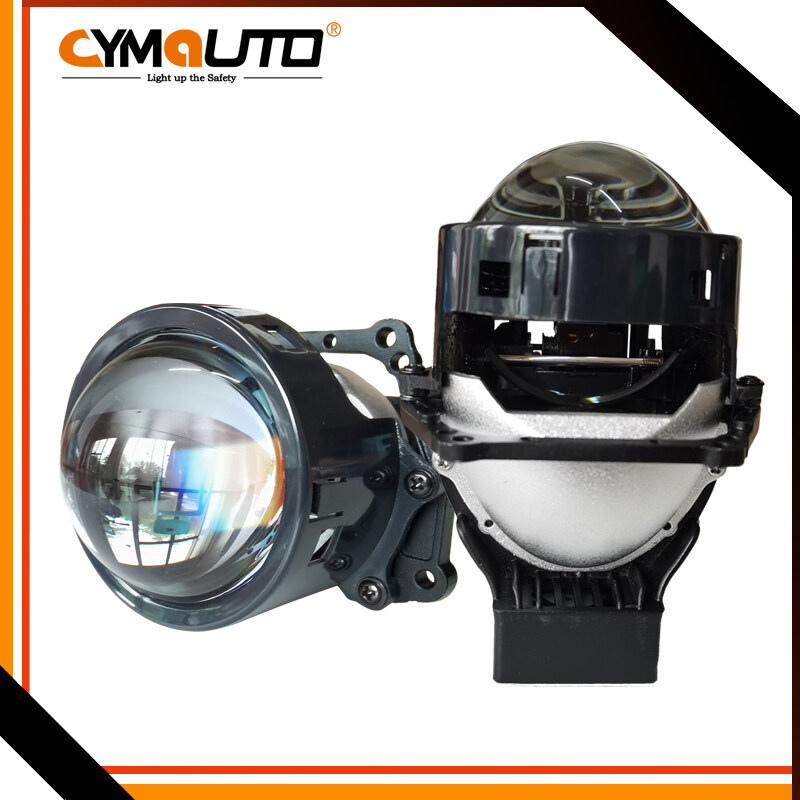 CYMAUTO bixenon projector bi led car headlight super bright bi-led projector lens 3''