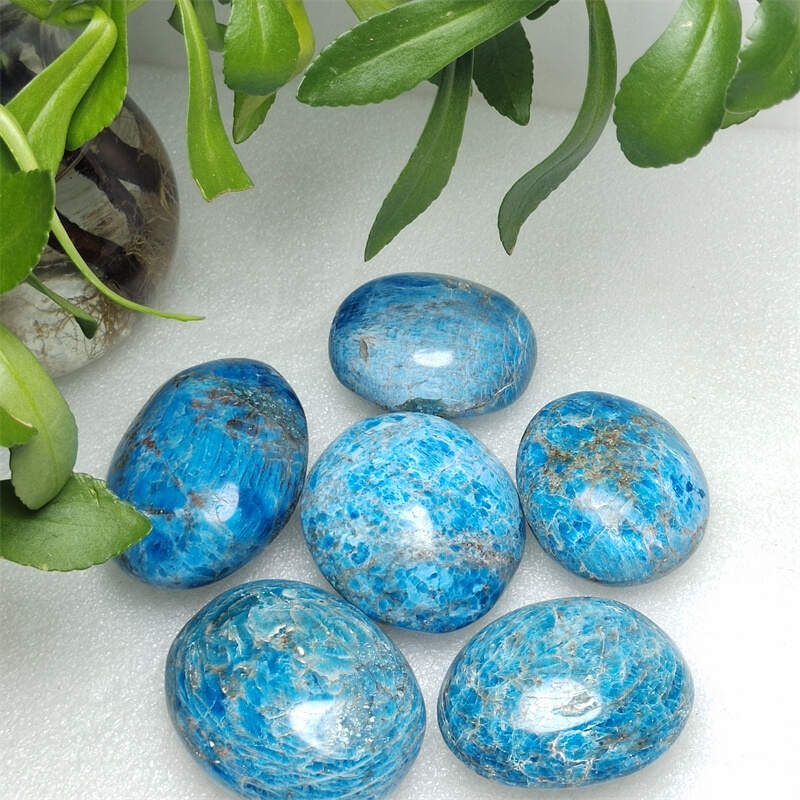 Blue Apatite Palms