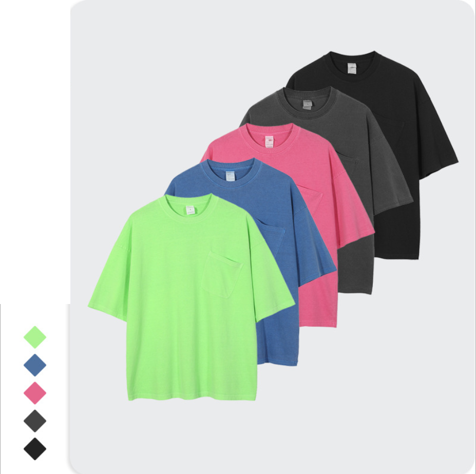 Summer Multi  Color Oversized High Fashion Streetwear Men T shirt