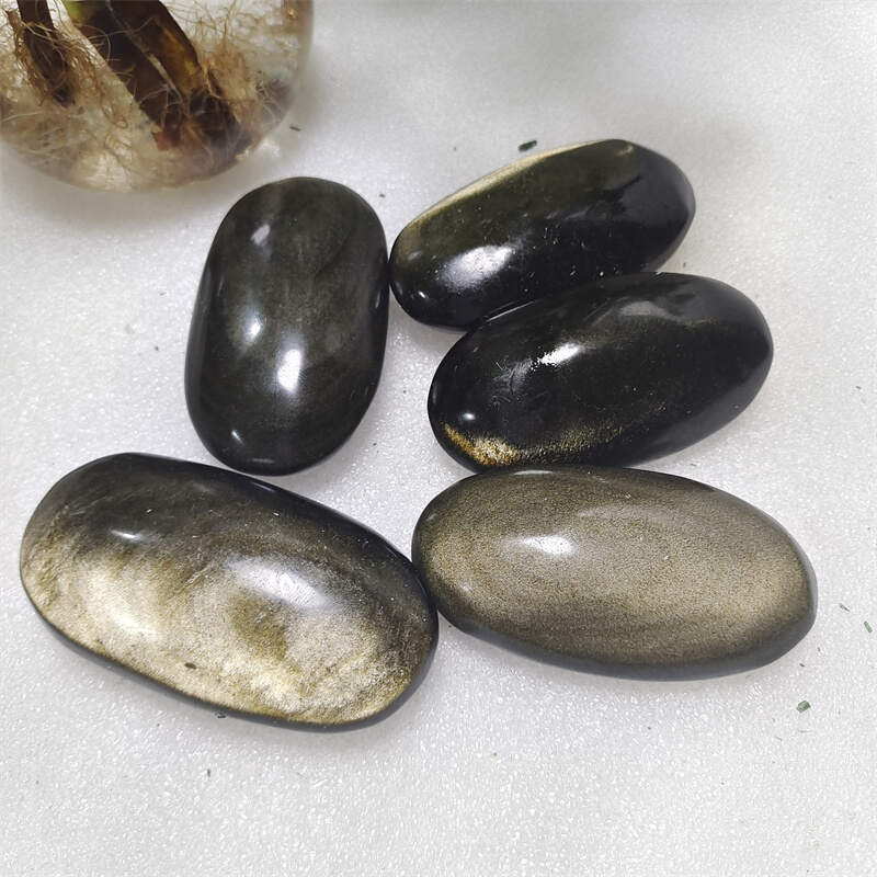 Golden Obsidian Palm