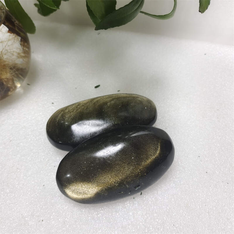 Golden Obsidian Palm