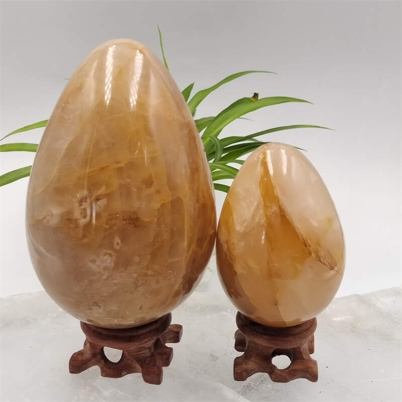Yellow glue flower eggs